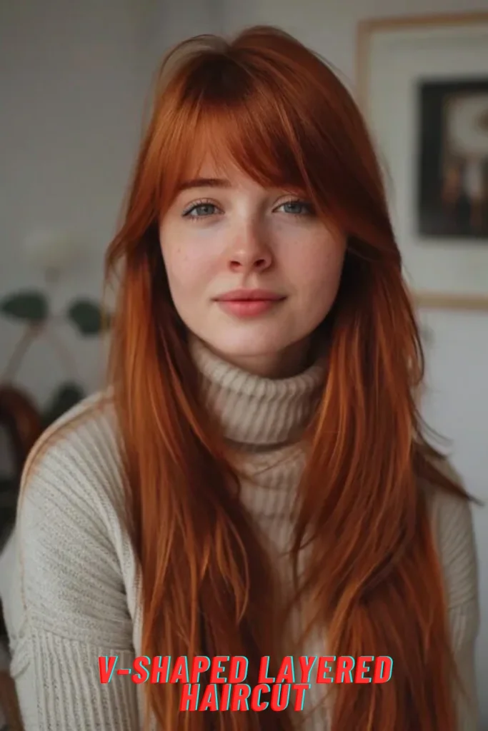 V-Shaped Layered Haircut