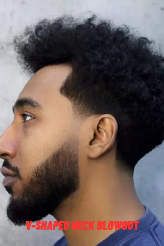 V-Shaped Neck Blowout