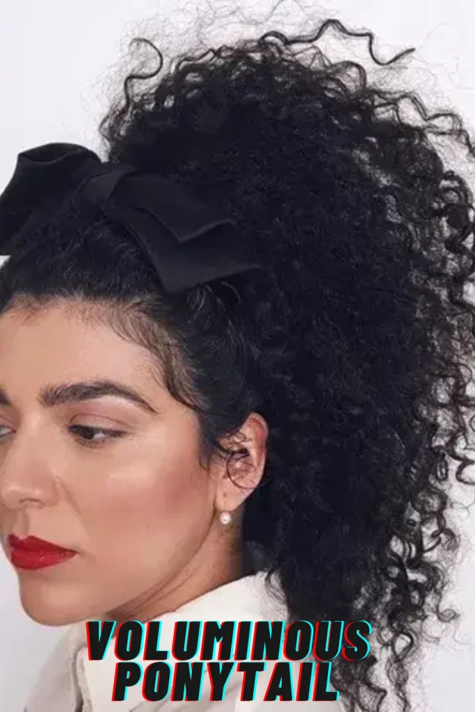 Voluminous Ponytail