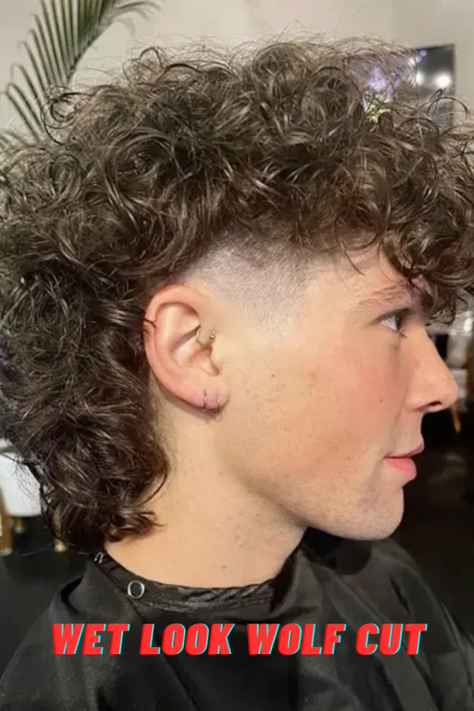 Wet Look Wolf Cut