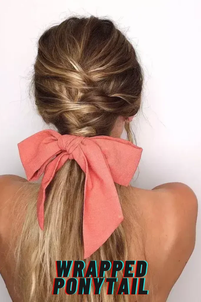 Wrapped Ponytail