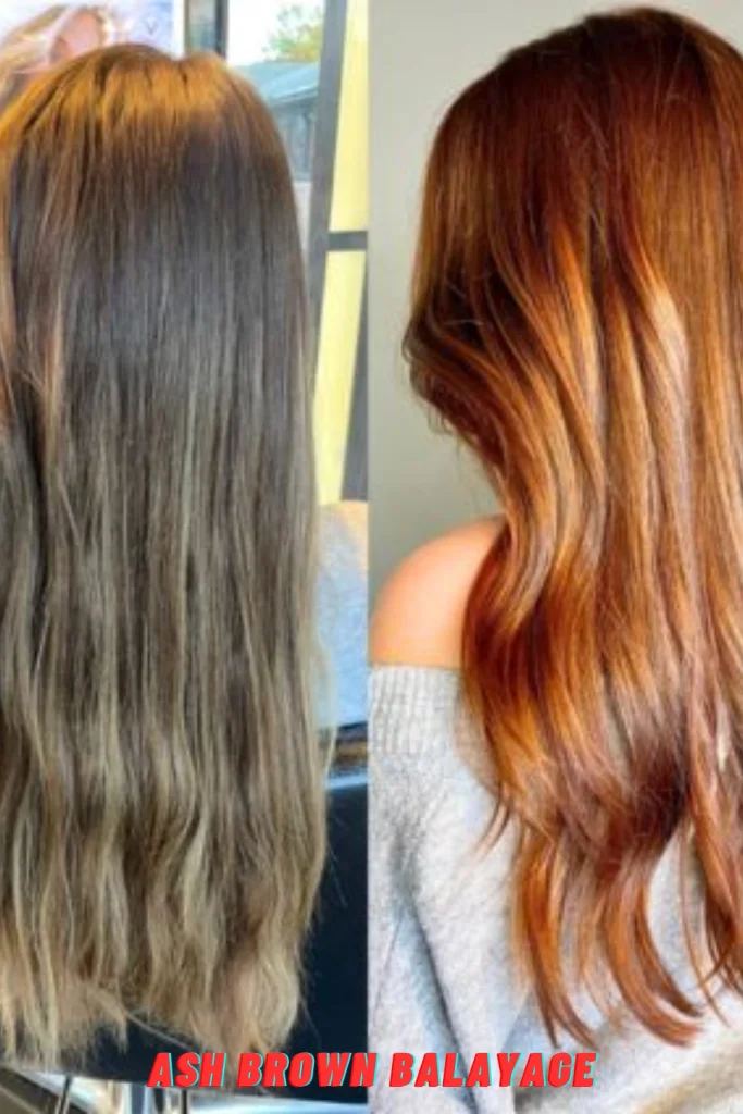 Ash Brown Balayage