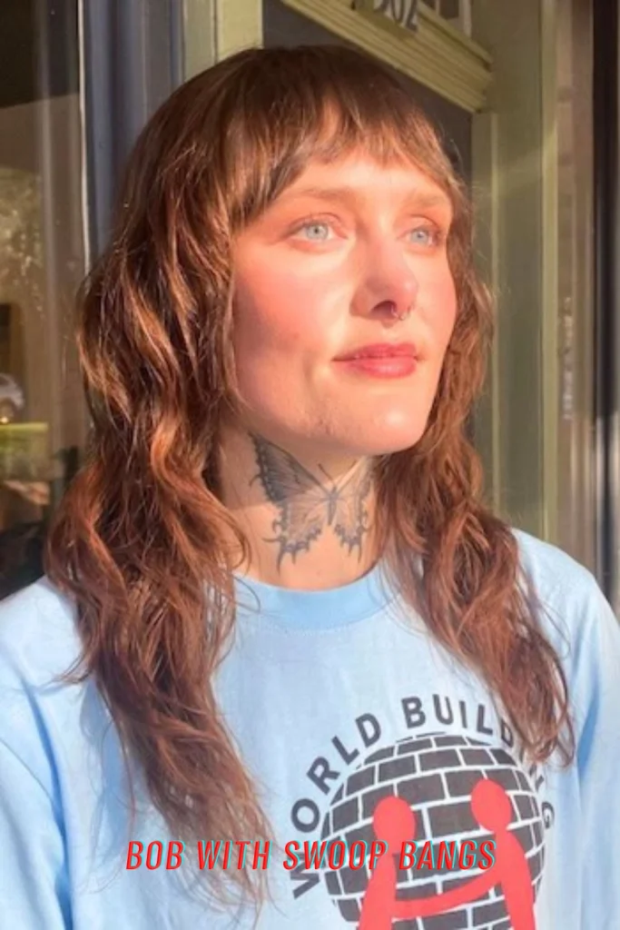 Bob with Swoop Bangs