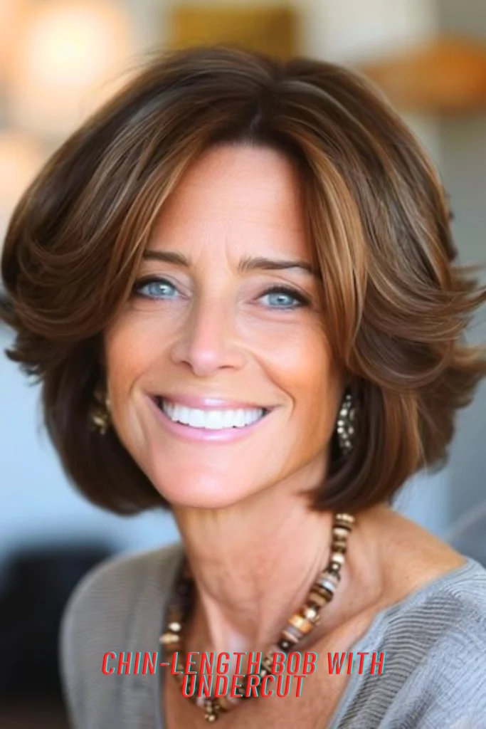 Chin-Length Bob with Undercut