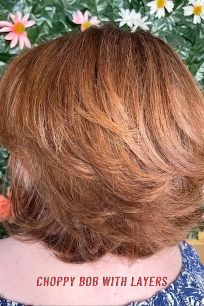 Choppy Bob with Layers