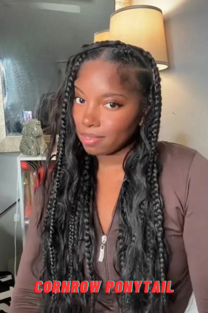 Cornrow Ponytail
