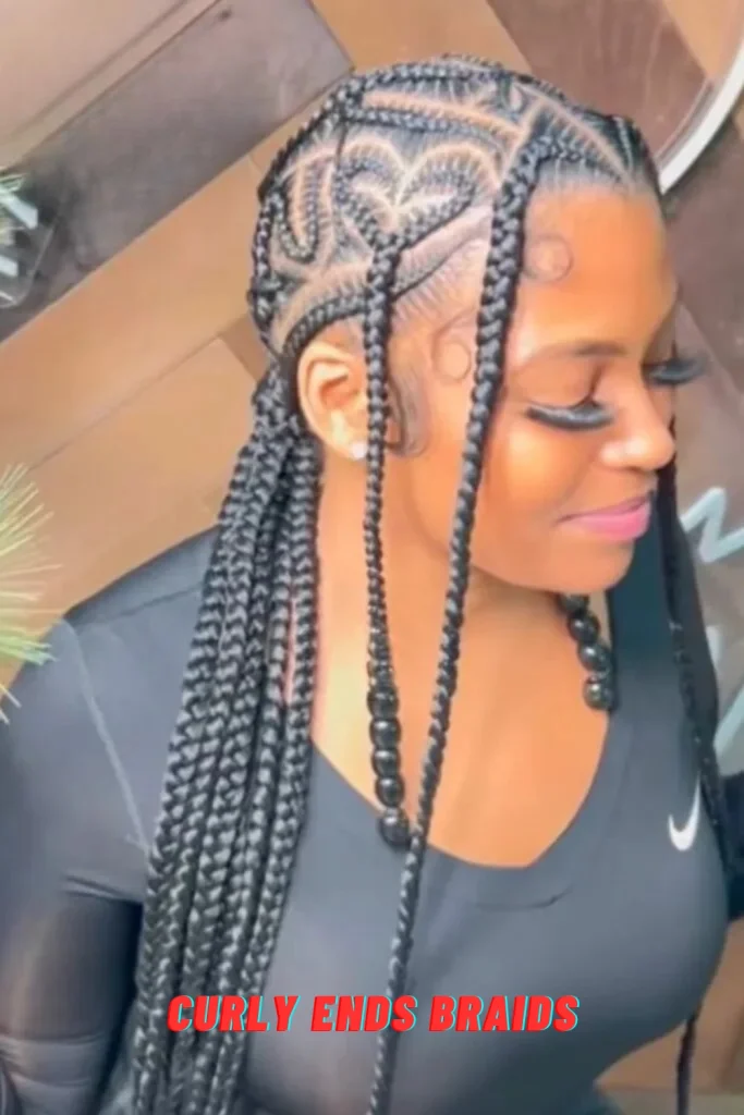 Curly Ends Braids