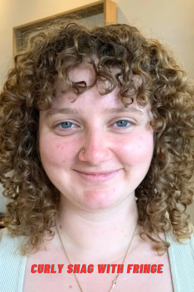 Curly Shag with Fringe