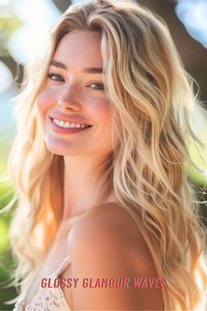 Glossy Glamour Waves