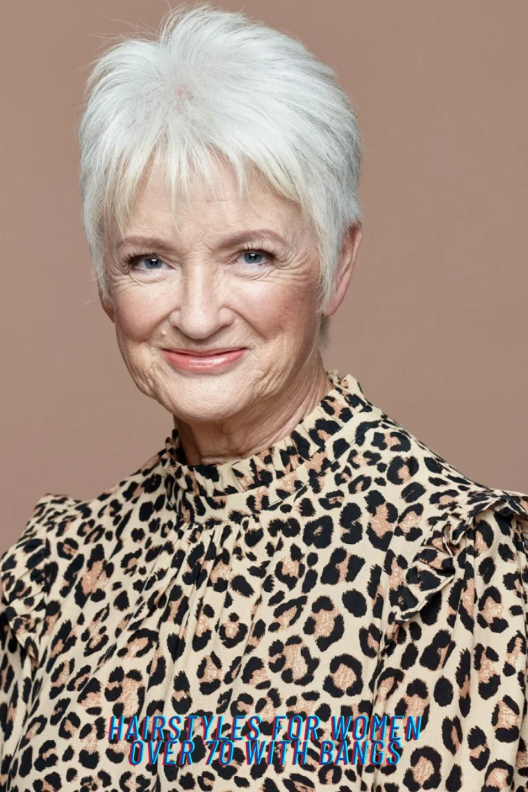 Hairstyles for Women Over 70 with Bangs