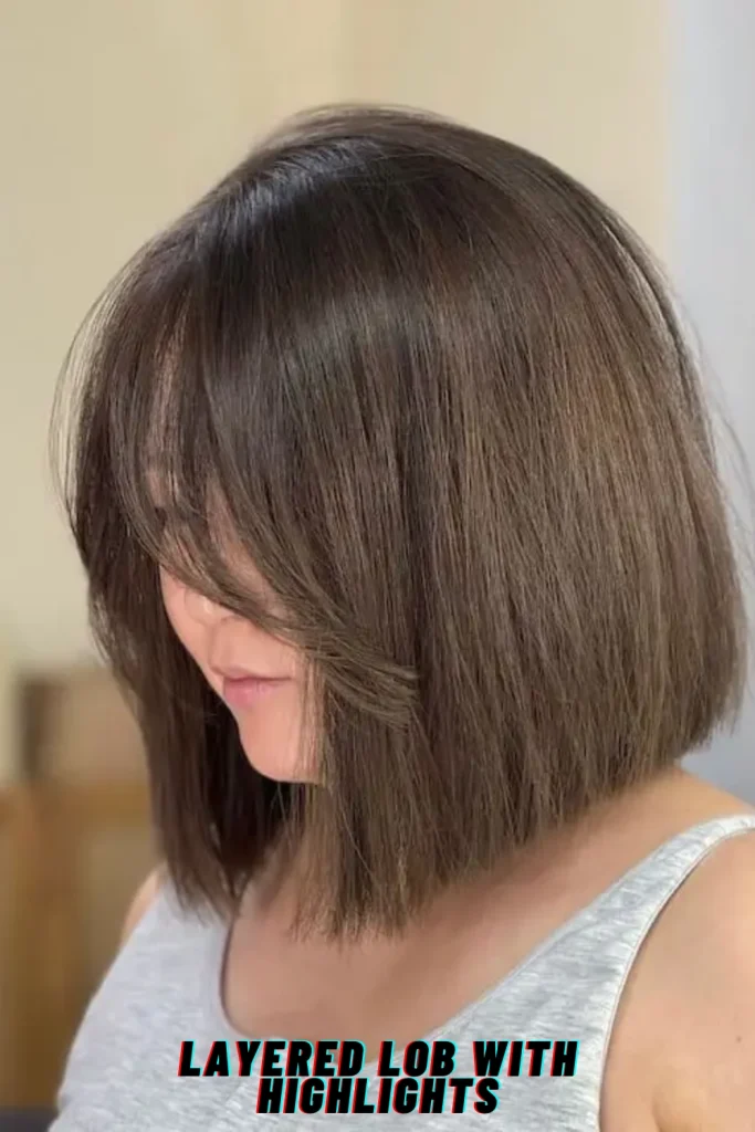 Layered Lob with Highlights