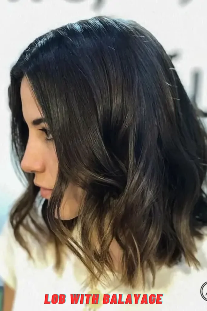 Lob with Balayage