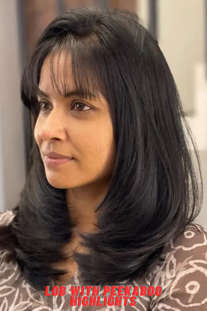 Lob with Peekaboo Highlights