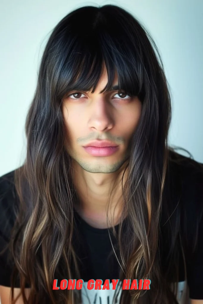 Long Gray Hair