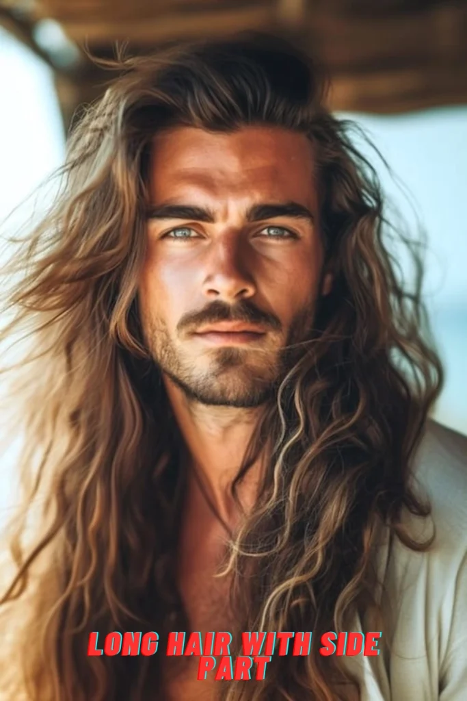 Long Hair With Side Part