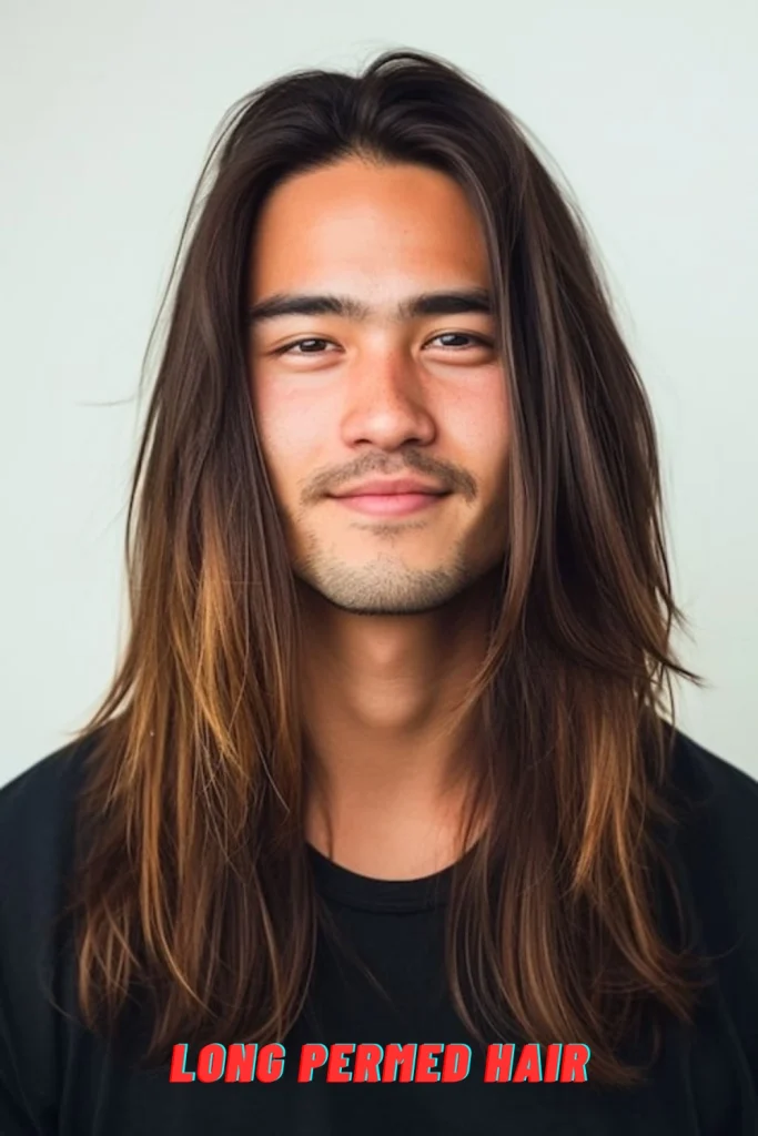 Long Permed Hair