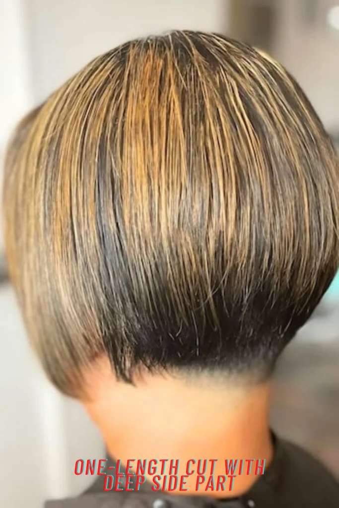One-Length Cut with Deep Side Part