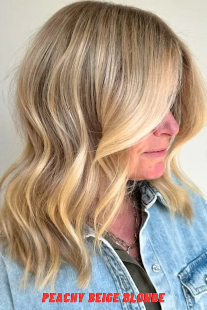 Peachy Beige Blonde
