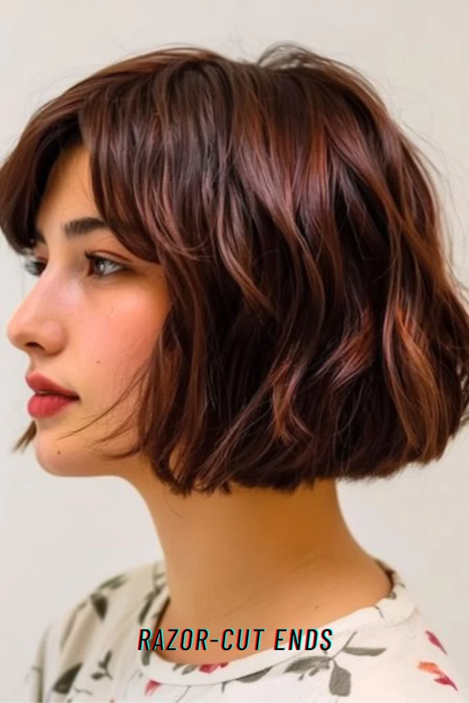 Razor-Cut Ends