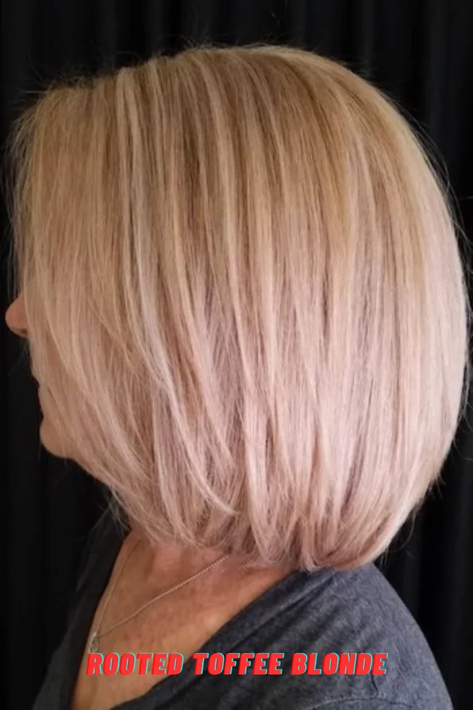 Rooted Toffee Blonde
