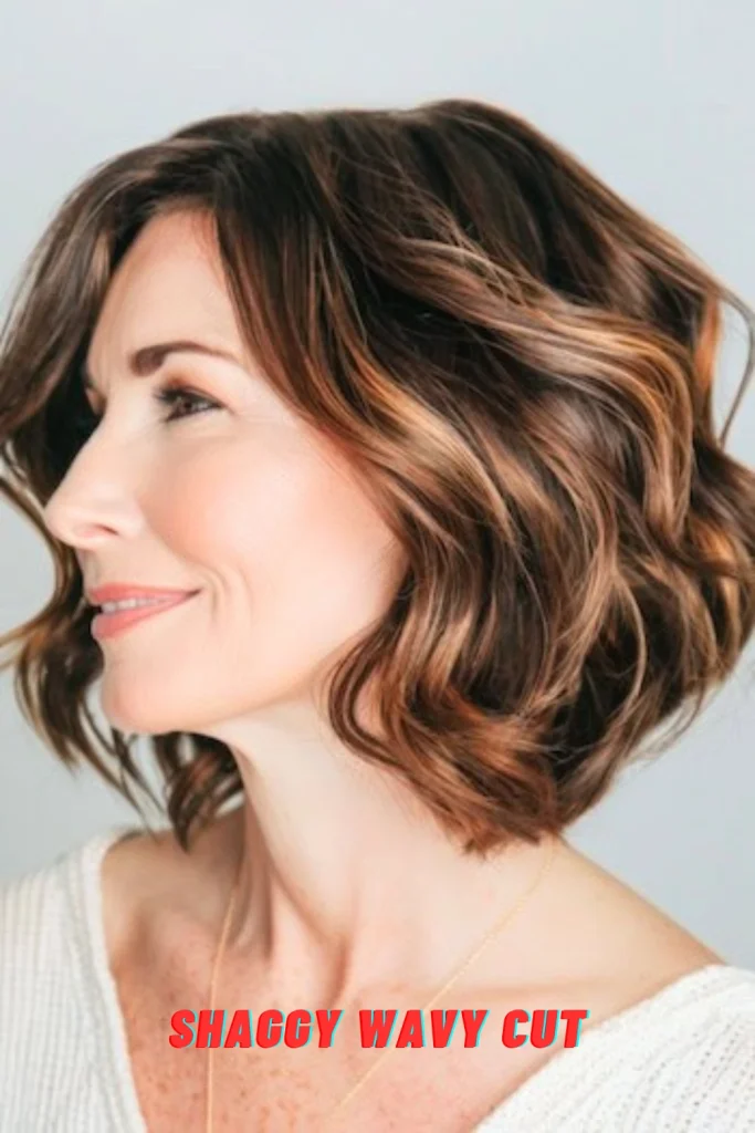 Shaggy Wavy Cut
