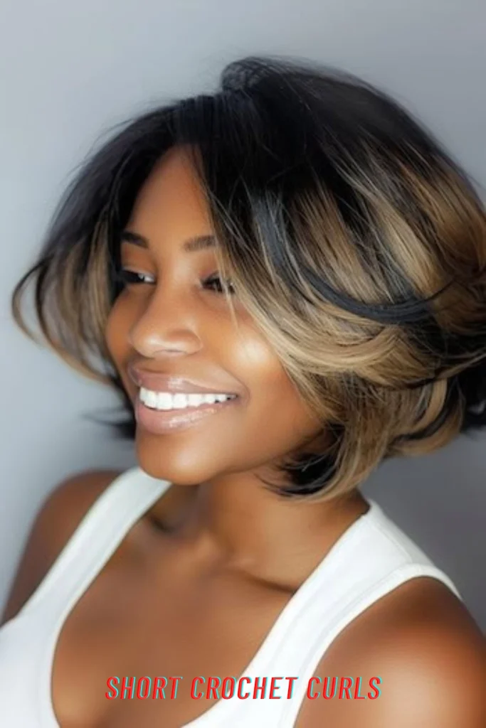 Short Crochet Curls