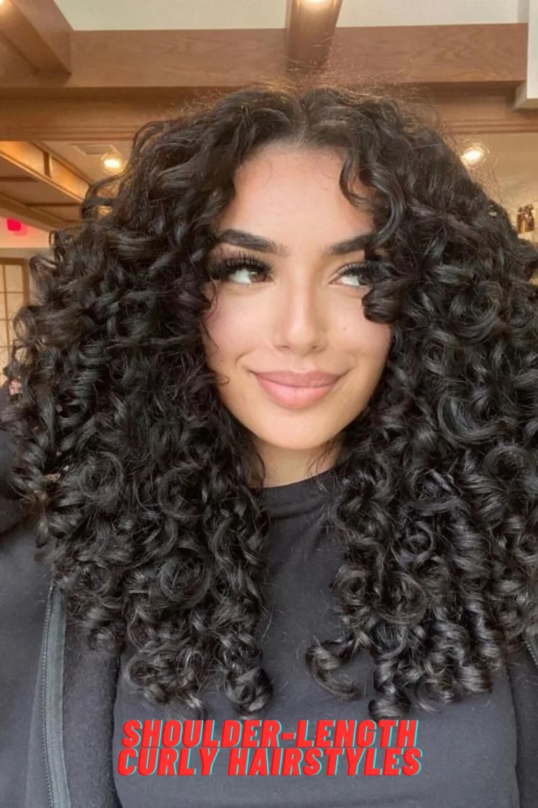 Shoulder-Length Curly Hairstyles