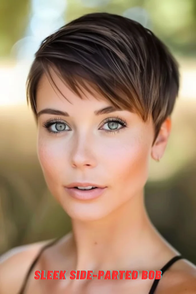 Sleek Side-Parted Bob