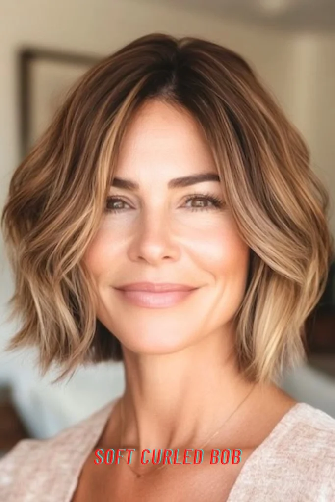 Soft Curled Bob