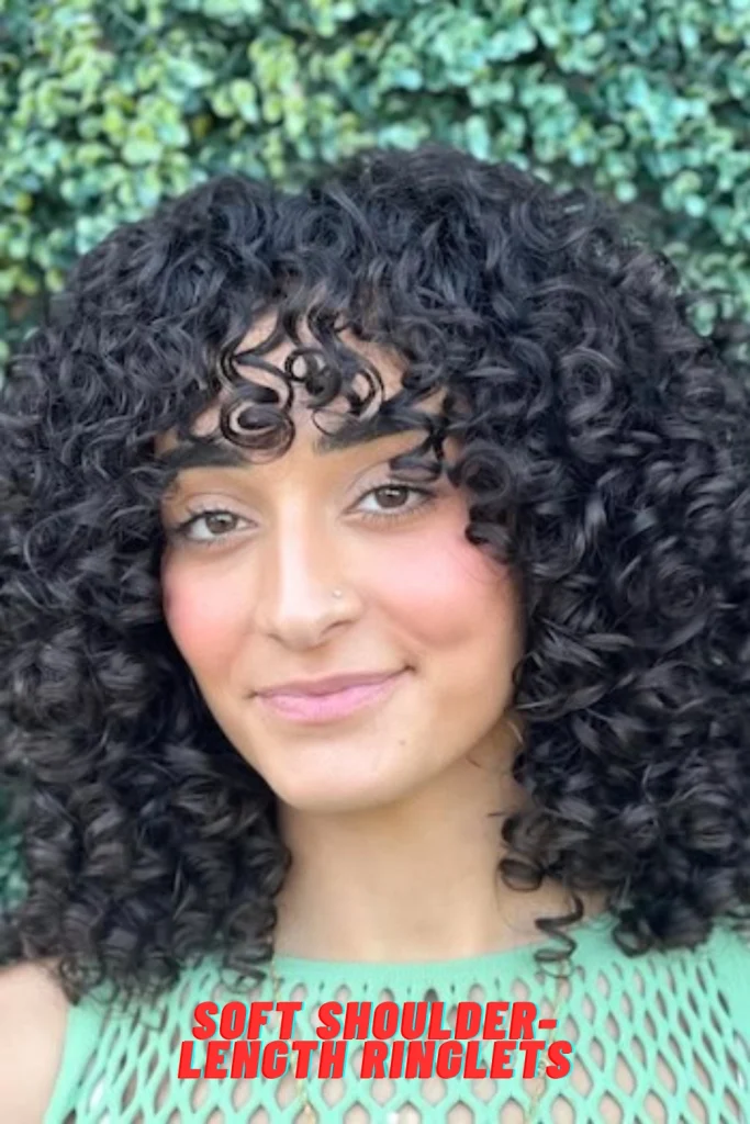 Soft Shoulder-Length Ringlets