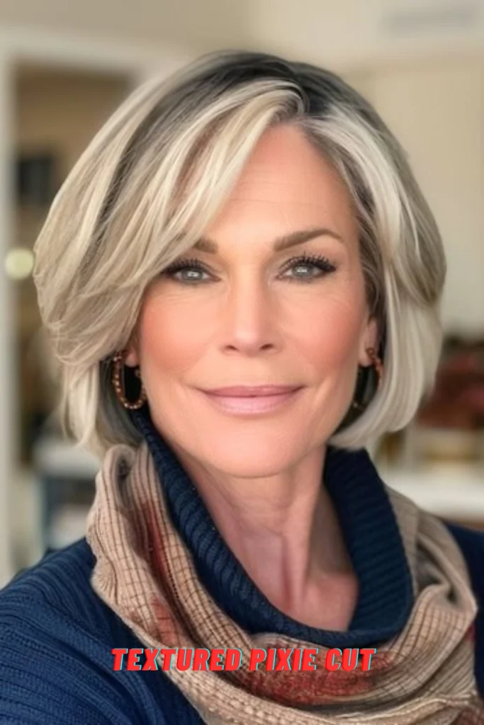 Textured Pixie Cut