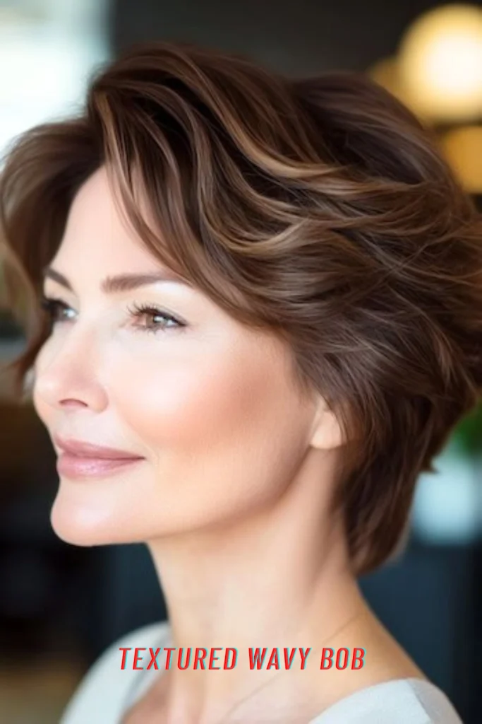 Textured Wavy Bob