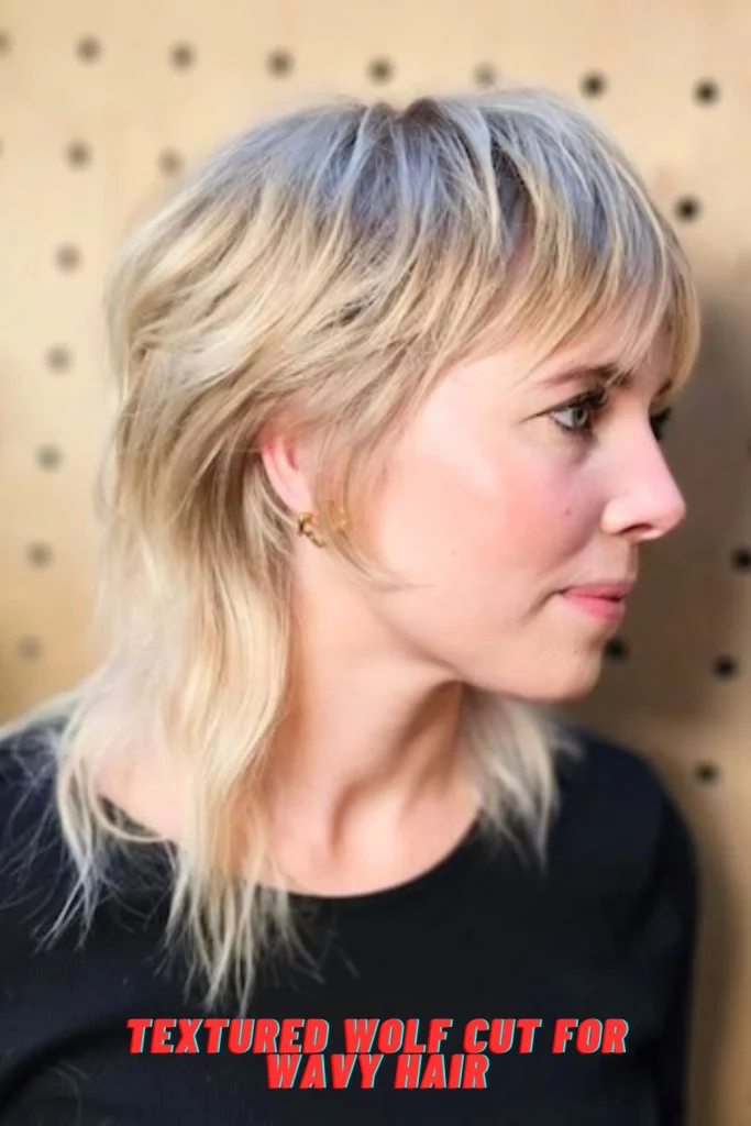 Textured Wolf Cut for Wavy Hair