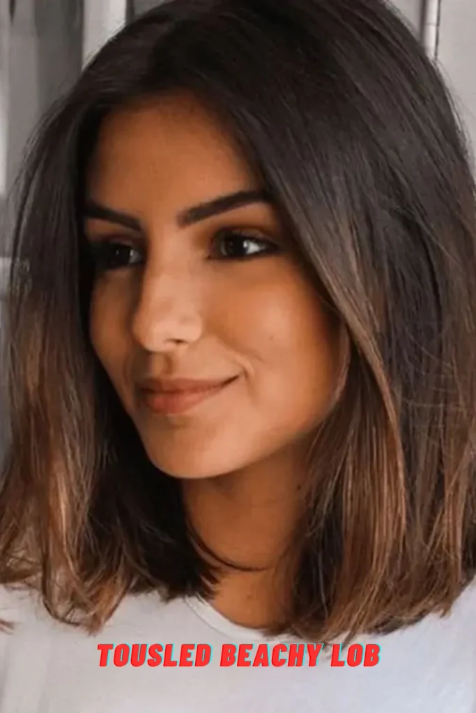Tousled Beachy Lob