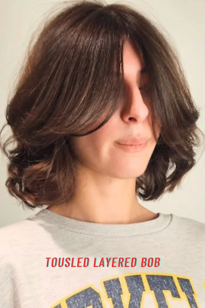 Tousled Layered Bob
