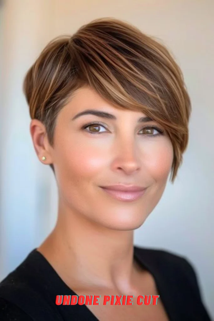Undone Pixie Cut