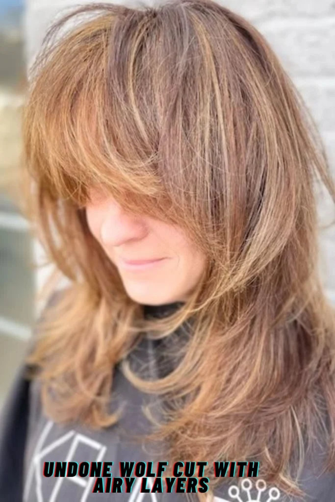 Undone Wolf Cut with Airy Layers