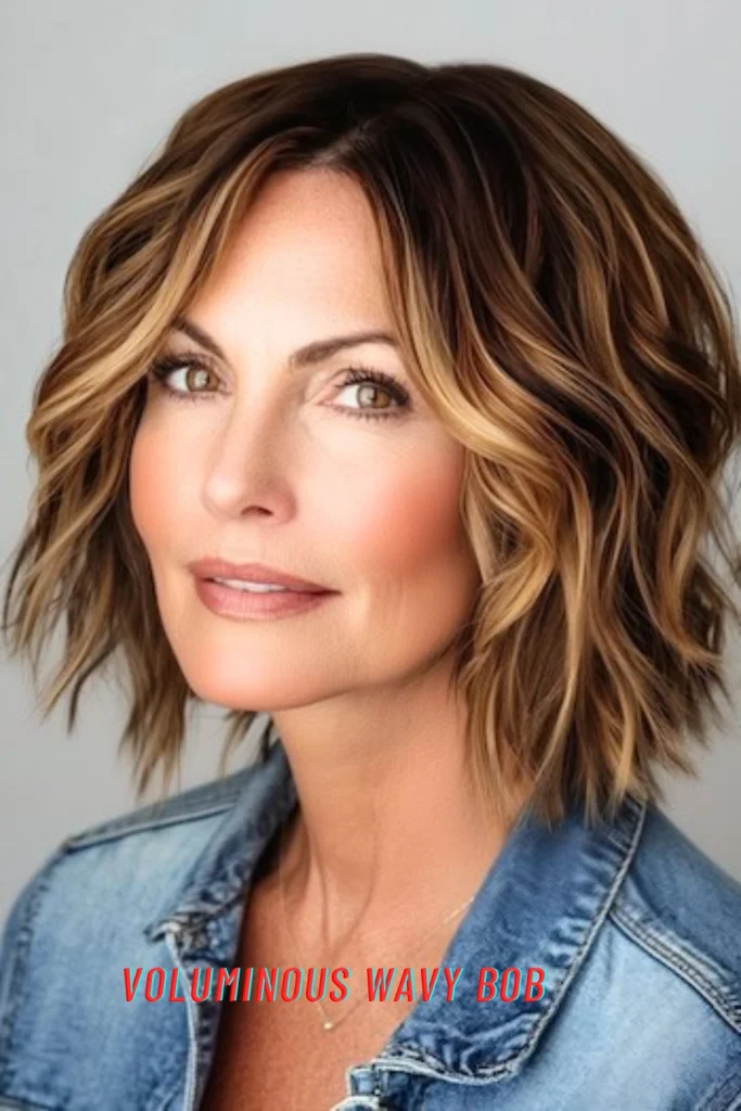 Voluminous Wavy Bob