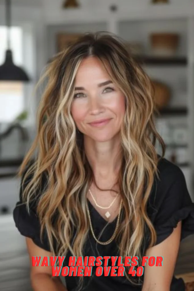 Wavy Hairstyles For Women Over 40