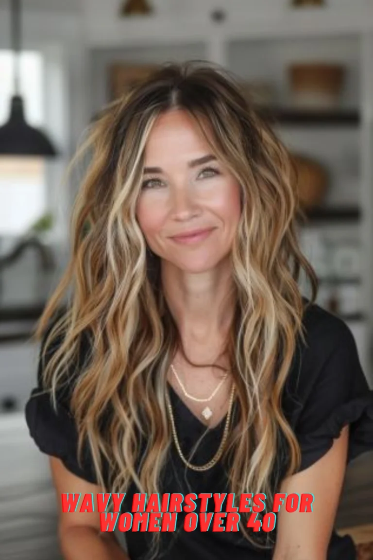 Wavy Hairstyles For Women Over 40