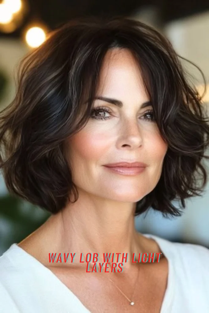 Wavy Lob with Light Layers
