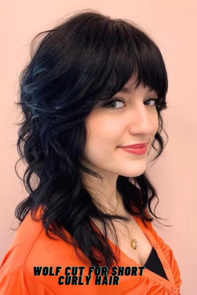 Wolf Cut for Short Curly Hair