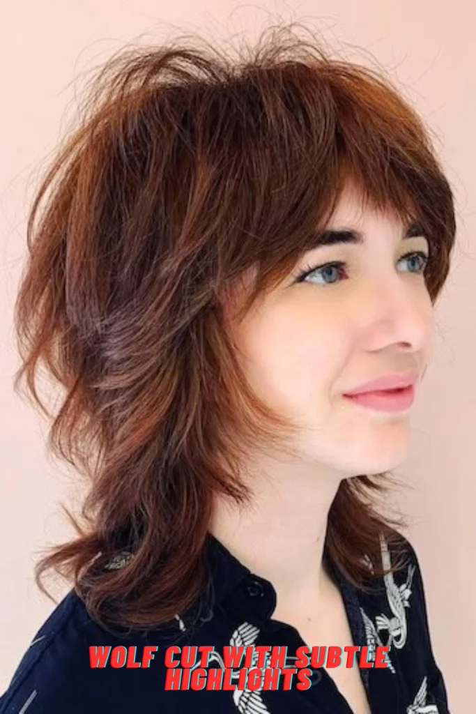 Wolf Cut with Subtle Highlights