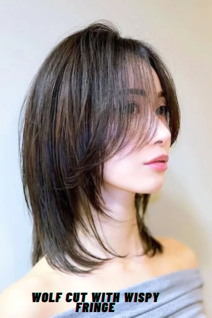 Wolf Cut with Wispy Fringe