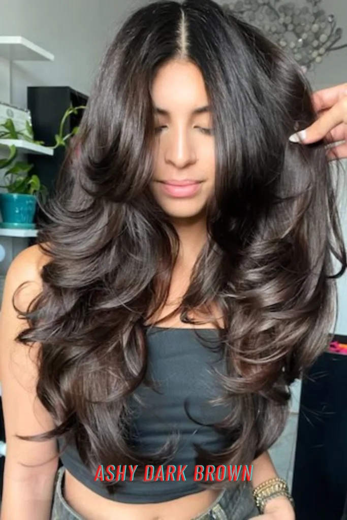 Ashy Dark Brown