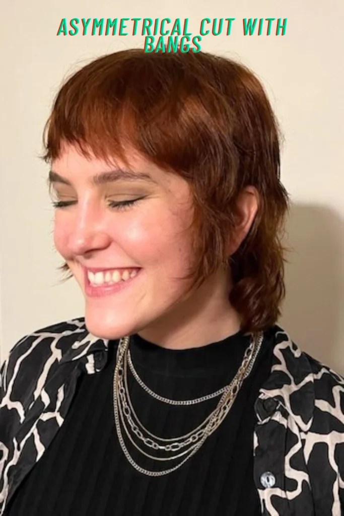 Asymmetrical Cut with Bangs