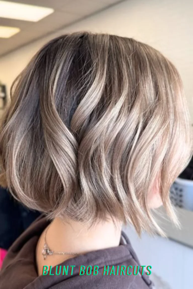 Blunt Bob Haircuts