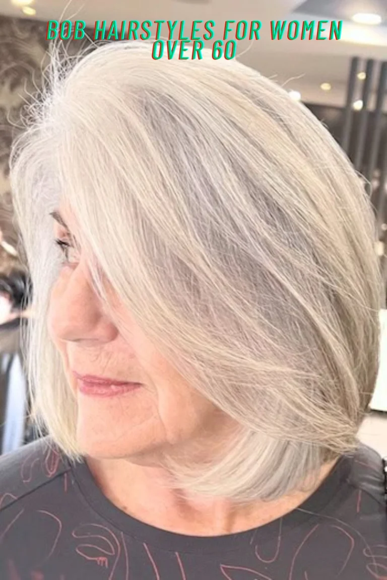 Bob Hairstyles for Women Over 60