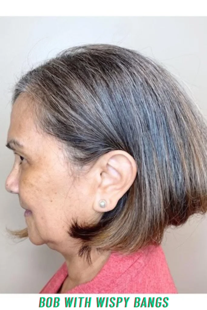 Bob with Wispy Bangs