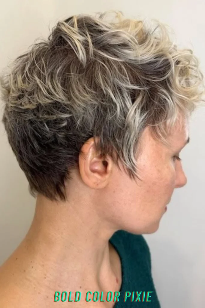 Bold Color Pixie